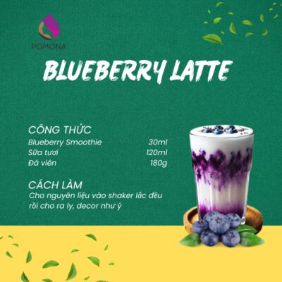 Blueberry Latte