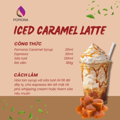 Iced Caramel latte