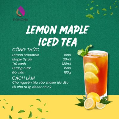 Lemon Maple Iced Tea