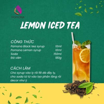 Lemon iced tea