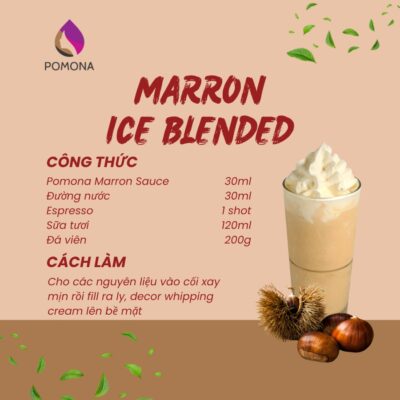 Marron Ice Blended