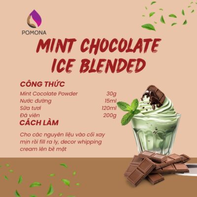 Mint Chocolate Ice Blended