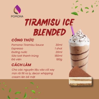 Tiramisu Ice Blended