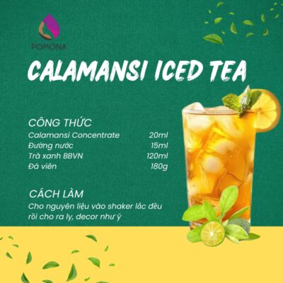 Calamansi Iced Tea