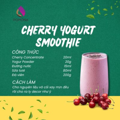 Cherry Yogurt Smoothie