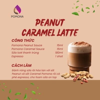 Peanut Caramel Latte