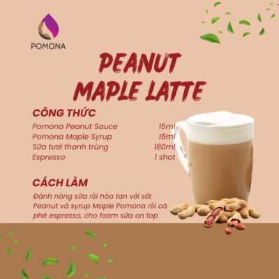Peanut Maple Latte