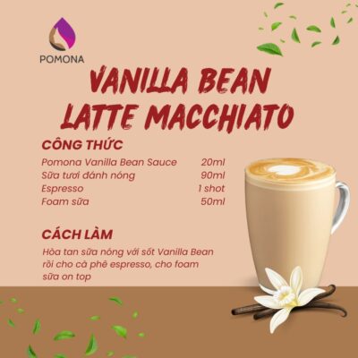 Vanilla Bean Latte Macchiato