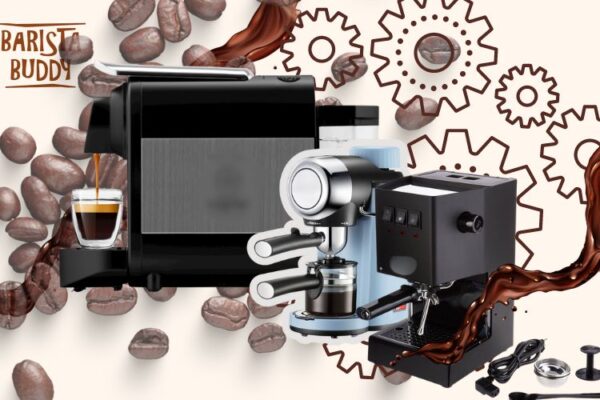 5 dòng máy pha cà phê mini thường gặp