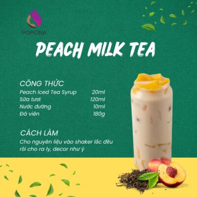 Peach Milk Tea