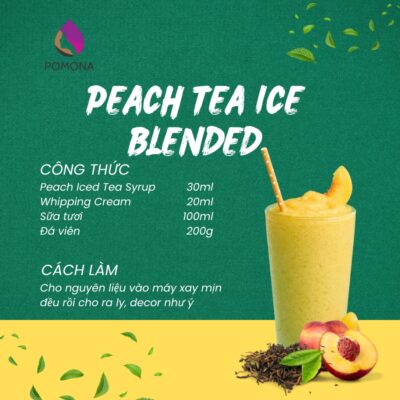 Peach tea Ice Blended