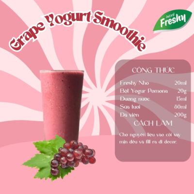 Grape Yogurt Smoothie