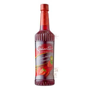 SENORITA 13 Syrup trái cây Senorita vị Dâu