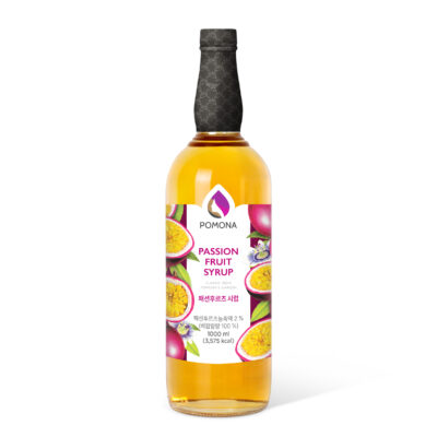 Syrup trái cây Pomona vị Chanh Dây (Passion Fruit) - Chai 1000ml 5 Passionfruit syrup 1000ml image Barista Buddy Việt Nam